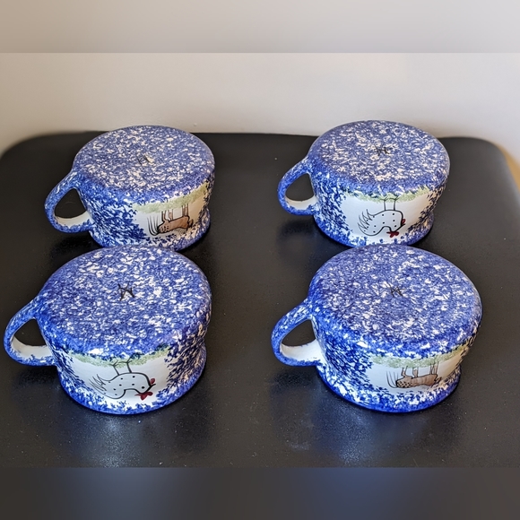 NWOB Molly Dallas Horse & Chicken Soup Bowl Mug with Handle - Picture 3 of 3